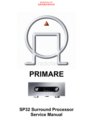 Primare-SP32-sp-sch 维修电路原理图.pdf