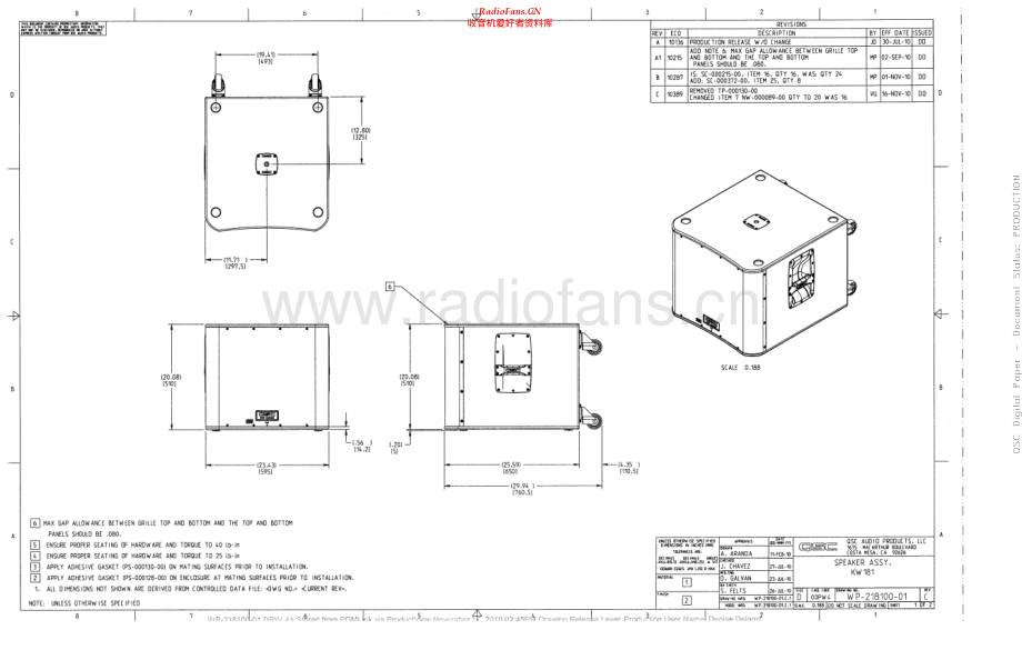 QSC-KW181-spk-sch 维修电路原理图.pdf_第1页