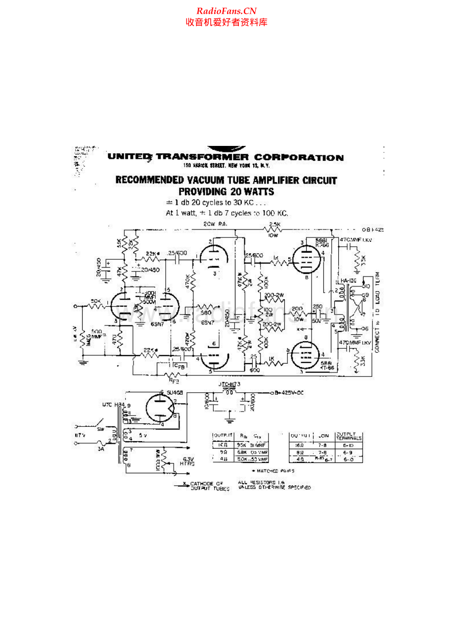 UTC-20W-pwr-sch 维修电路原理图.pdf_第1页