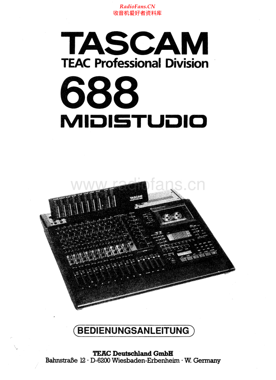 Teac-Tascam688-mix-sm 维修电路原理图.pdf_第1页