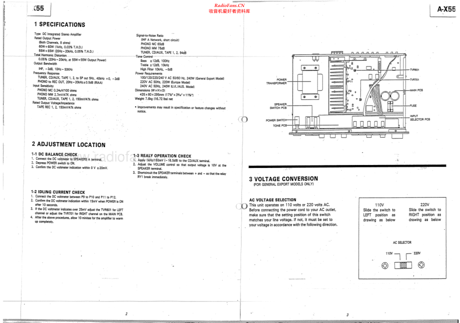 Teac-AX55II-int-sm 维修电路原理图.pdf_第2页