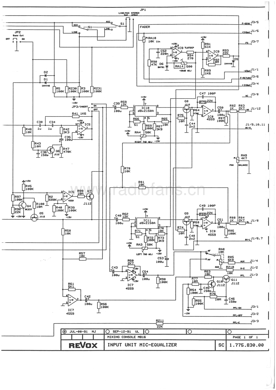 Revox-MB16-mix-sm4 维修电路原理图.pdf_第3页