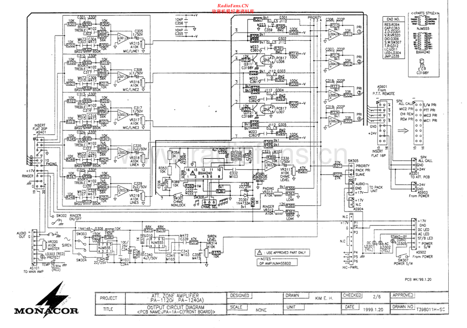 IMGStageline-PA1240-pwr-sch 维修电路原理图.pdf_第1页