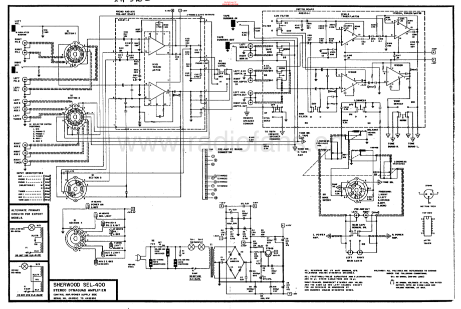 Sherwood-SEL400-int-sch 维修电路原理图.pdf_第2页