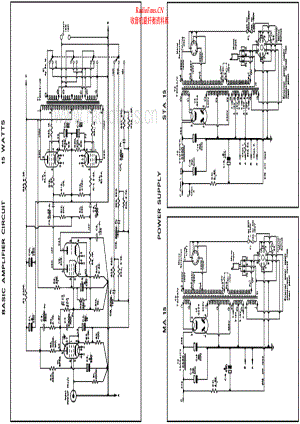 Radford-MA15-pwr-sch 维修电路原理图.pdf