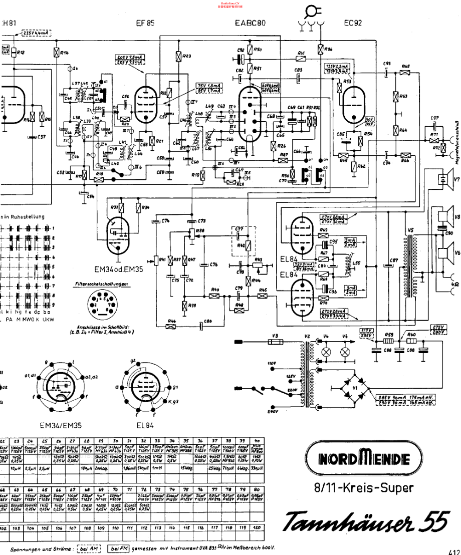 Nordmende-Arabella55-pr-sch 维修电路原理图.pdf_第2页