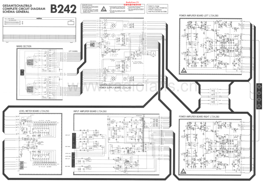 Revox-B242-pwr-sch 维修电路原理图.pdf_第1页