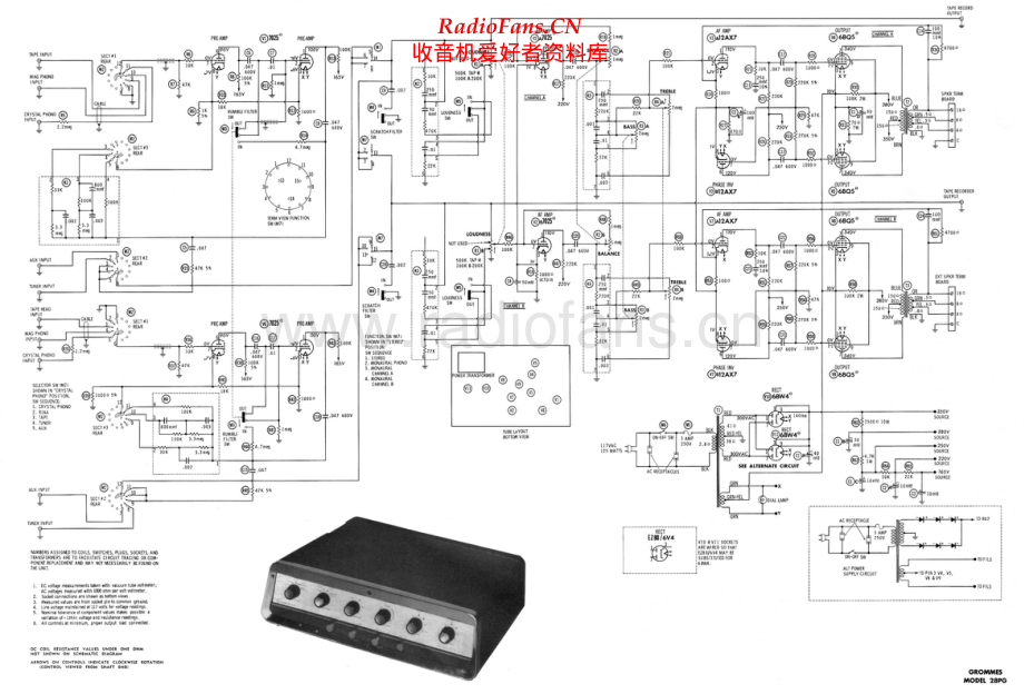 Grommes-28PG-int-sch维修电路原理图.pdf_第1页