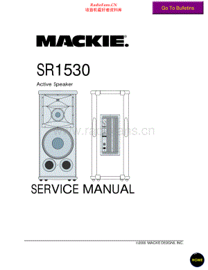 Mackie-SR1530-pwr-sm 维修电路原理图.pdf