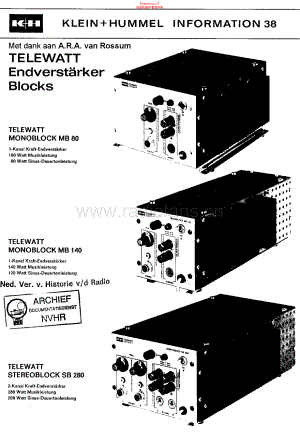 KleinHummel-MB140-pwr-sch 维修电路原理图.pdf