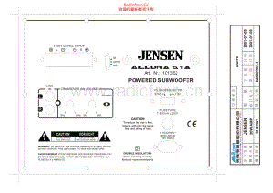 Jensen-Accura5_1A-pwr-sch 维修电路原理图.pdf