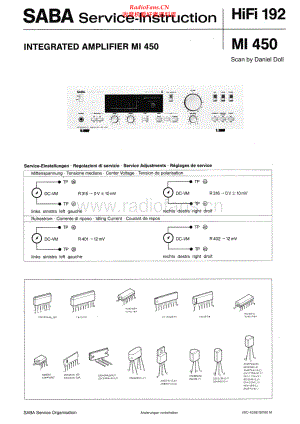Saba-MI450-int-sm 维修电路原理图.pdf