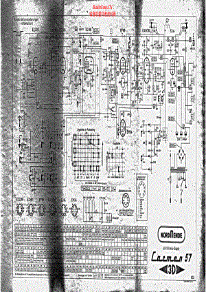 Nordmende-Carmen57-pr-sch 维修电路原理图.pdf