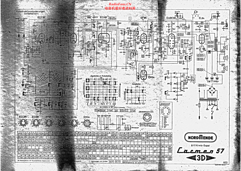 Nordmende-Carmen57-pr-sch 维修电路原理图.pdf_第1页