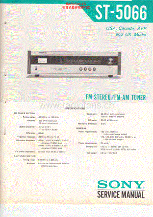 Sony-ST5066-tun-sm 维修电路原理图.pdf