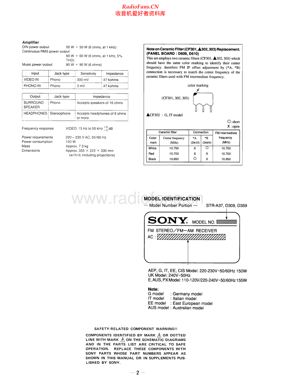 Sony-STRD309-rec-sm 维修电路原理图.pdf_第2页