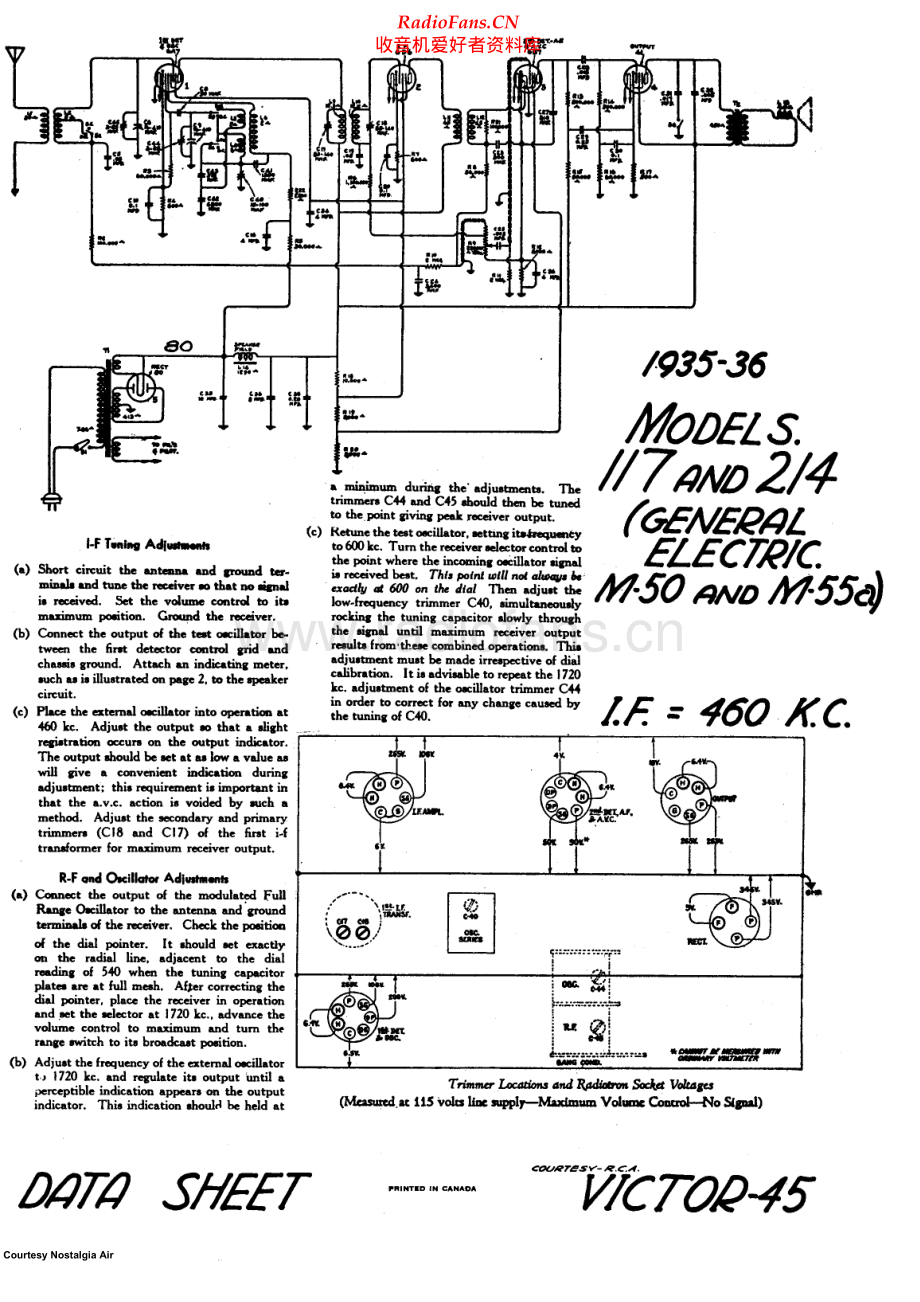 RCA-M50-rec-sch 维修电路原理图.pdf_第1页