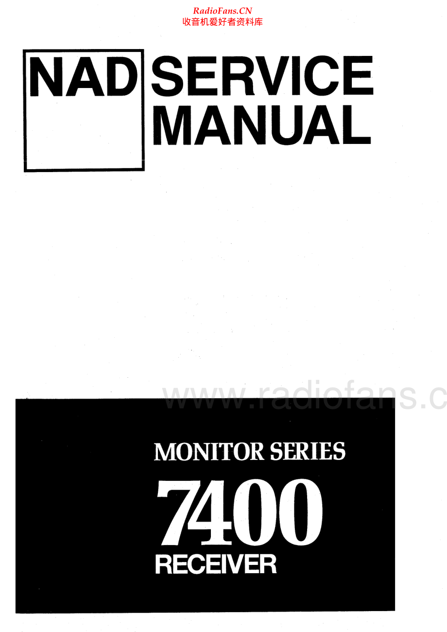 NAD-7400-rec-sm 维修电路原理图.pdf_第1页