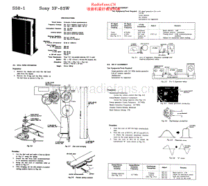 Sony-3F85W-rec-sch 维修电路原理图.pdf