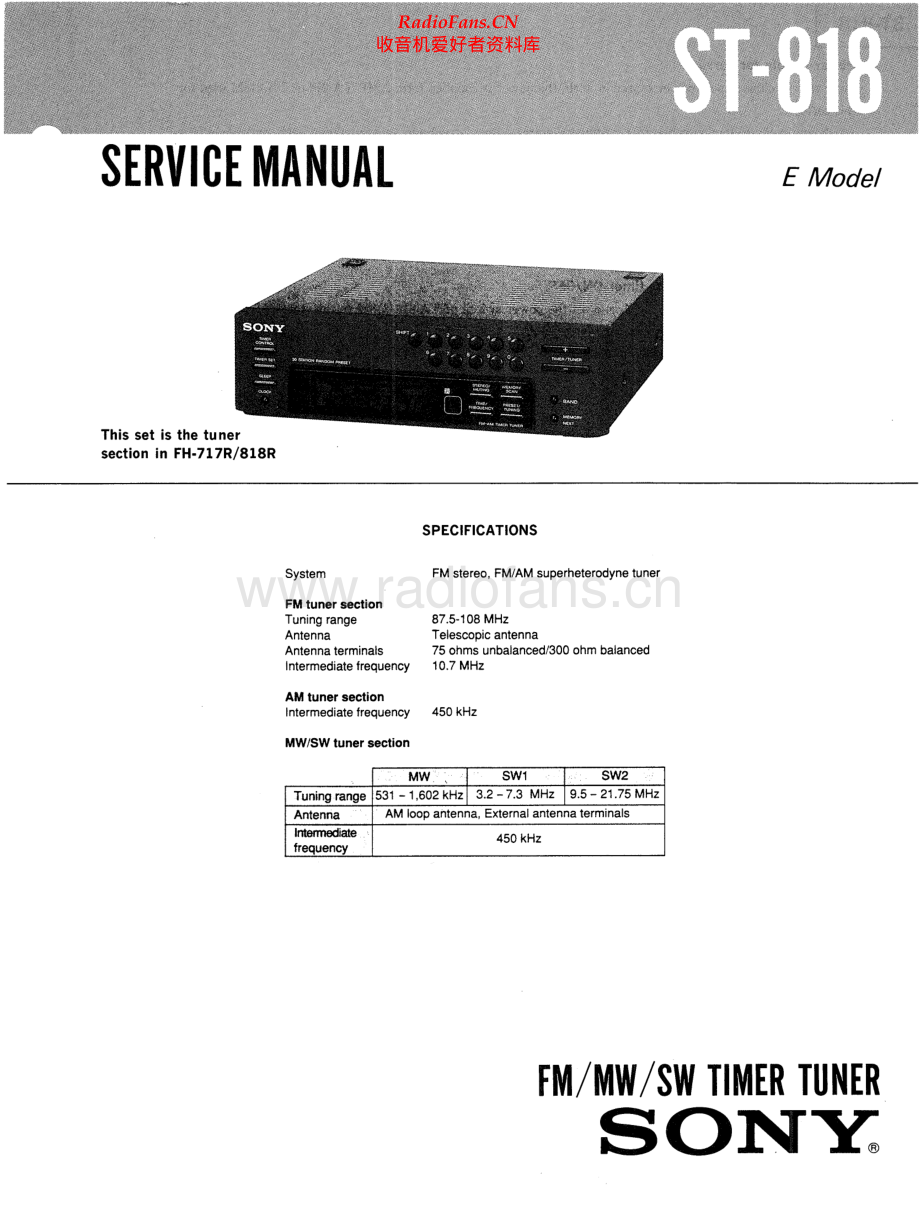 Sony-ST818-tun-sm 维修电路原理图.pdf_第1页