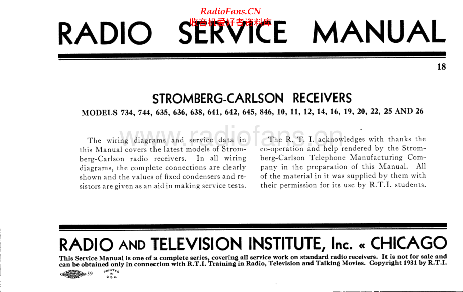 StrombergCarlson-846-rec-sm 维修电路原理图.pdf_第1页