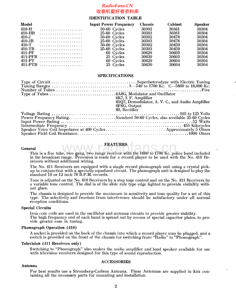 StrombergCarlson-410-rec-sm 维修电路原理图.pdf_第2页