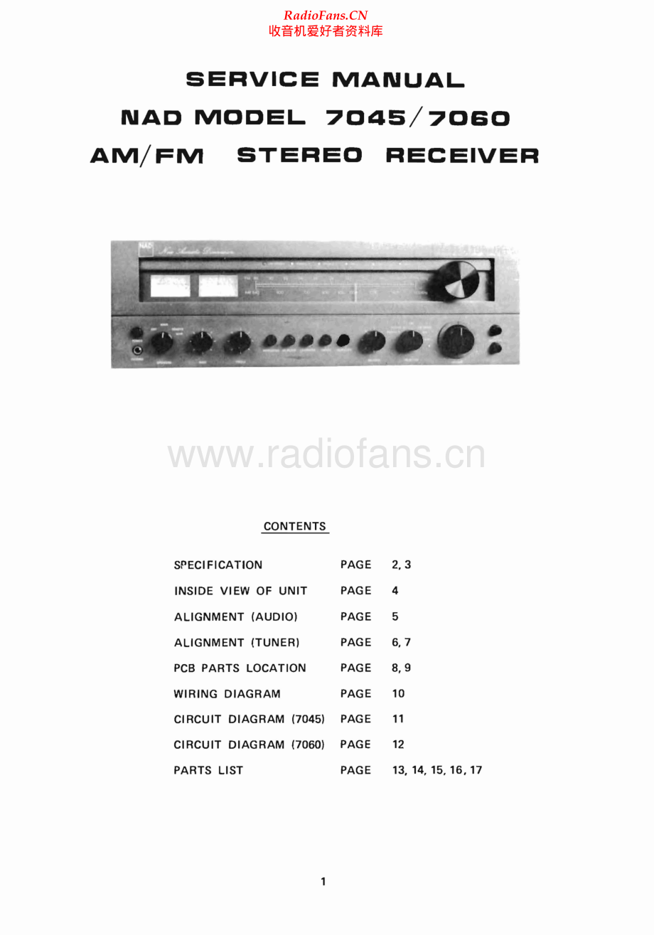 NAD-7045-rec-sm 维修电路原理图.pdf_第1页