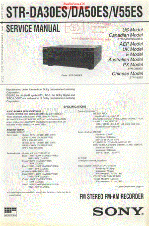 Sony-STRV55ES-rec-sm 维修电路原理图.pdf
