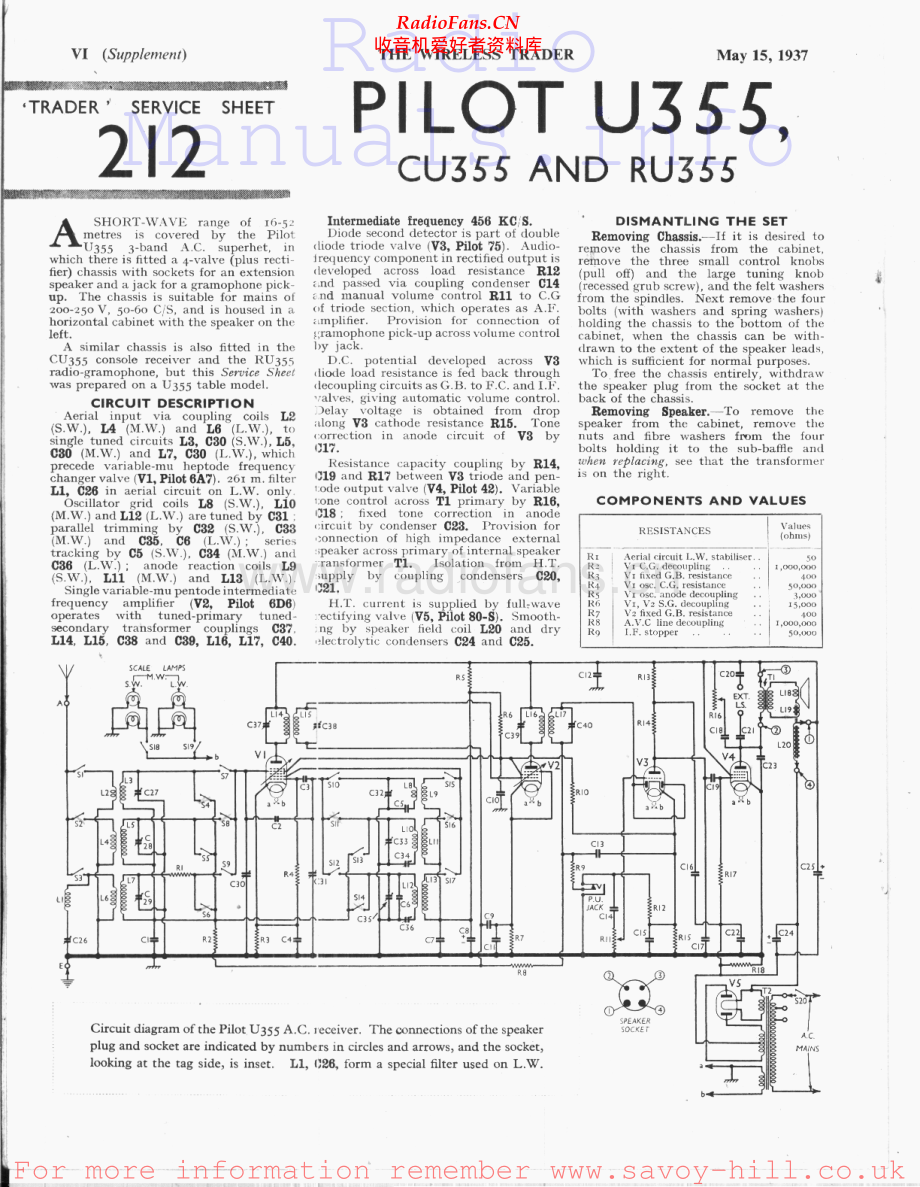 Pilot-U355-rec-sm 维修电路原理图.pdf_第1页