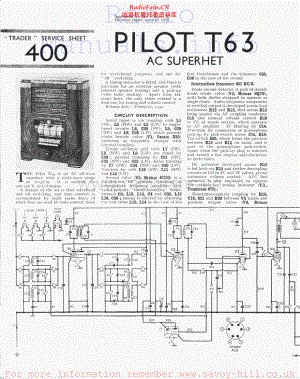 Pilot-T63-rec-sm 维修电路原理图.pdf