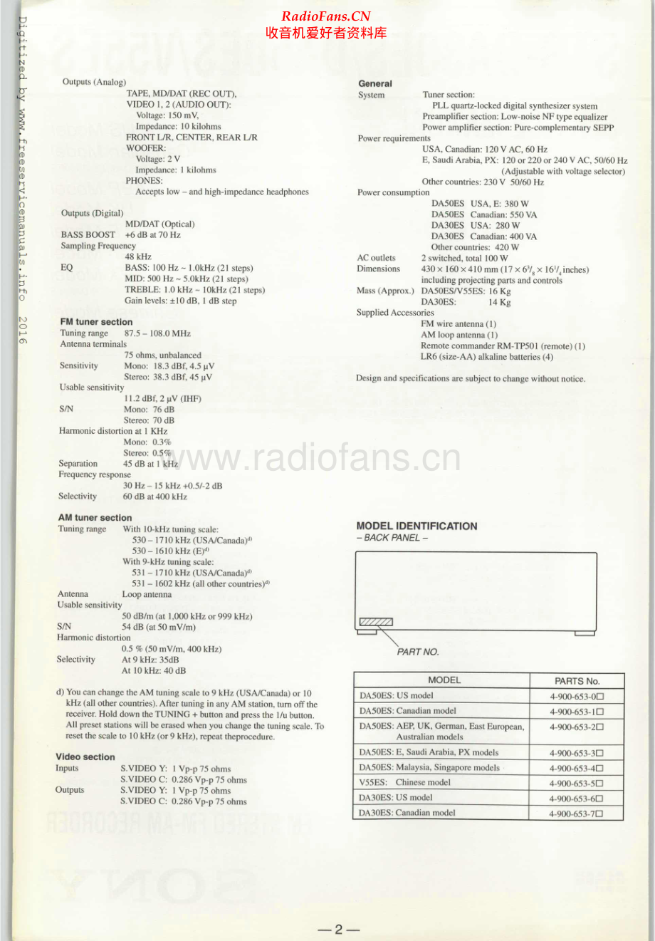 Sony-STRDA30ES-rec-sm 维修电路原理图.pdf_第2页