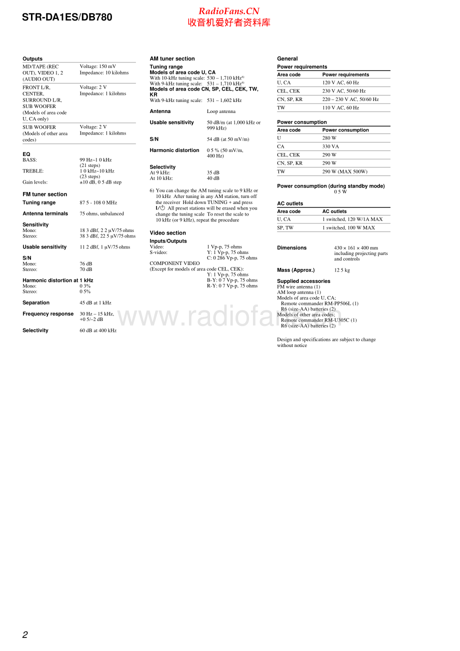 Sony-STRDA1ES-rec-sm 维修电路原理图.pdf_第2页