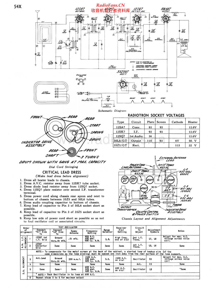 RCA-54X-rec-sm 维修电路原理图.pdf_第2页