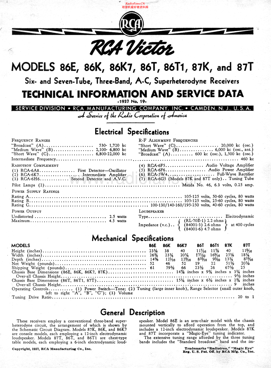 RCA-86K7-rec-sm 维修电路原理图.pdf_第1页