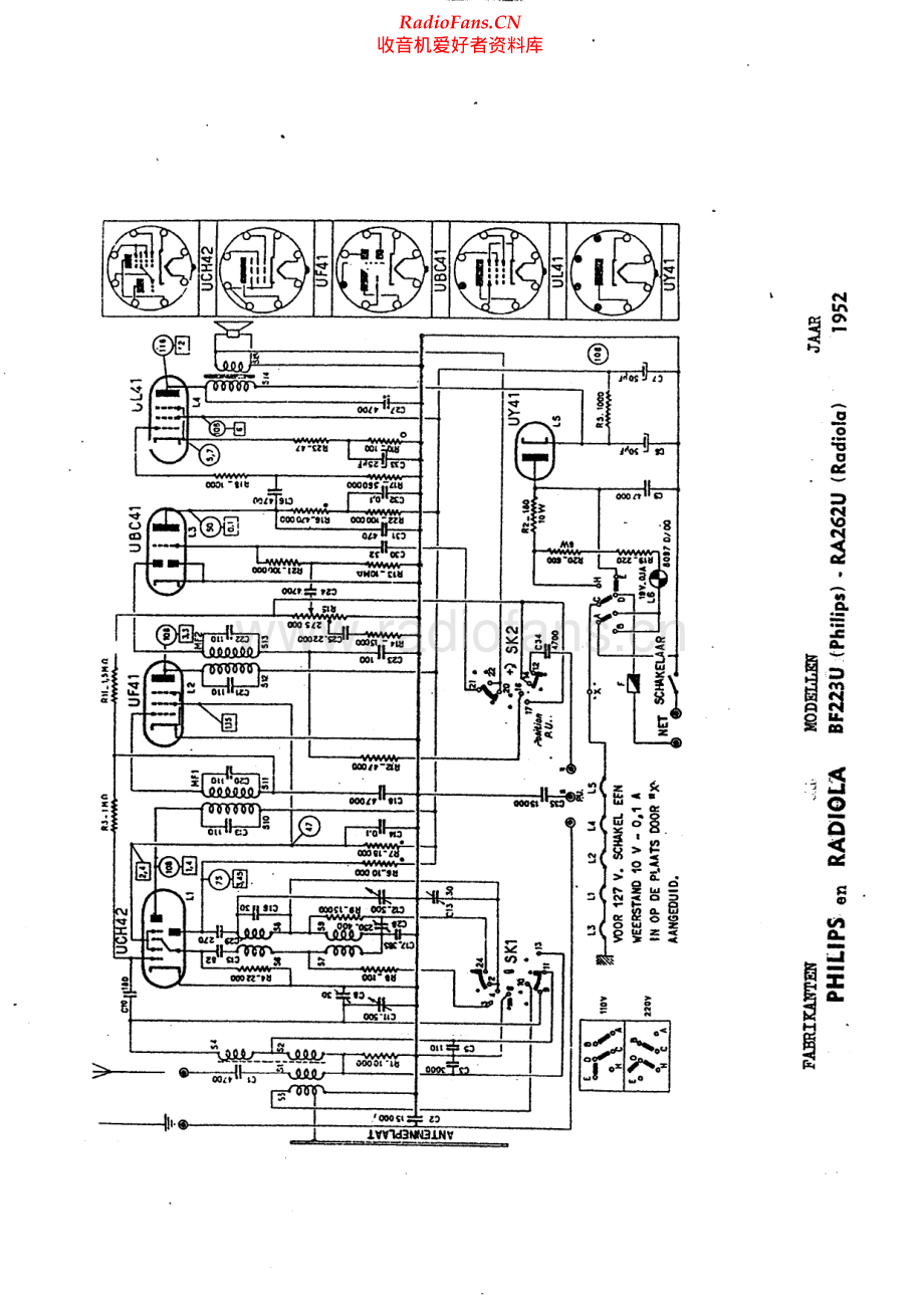 Philips-BF223U-rec-sch 维修电路原理图.pdf_第1页