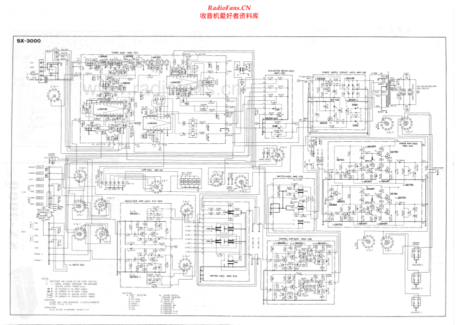 Pioneer-SX3000-rec-sch 维修电路原理图.pdf_第2页