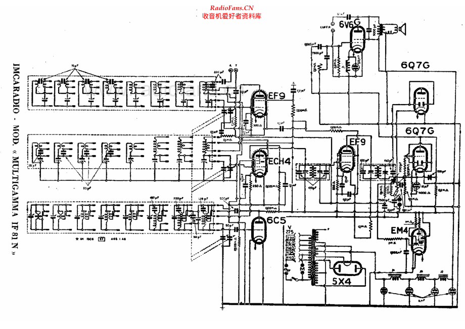 Imcaradio-Multigamma81_IV-rec-sch 维修电路原理图.pdf_第1页