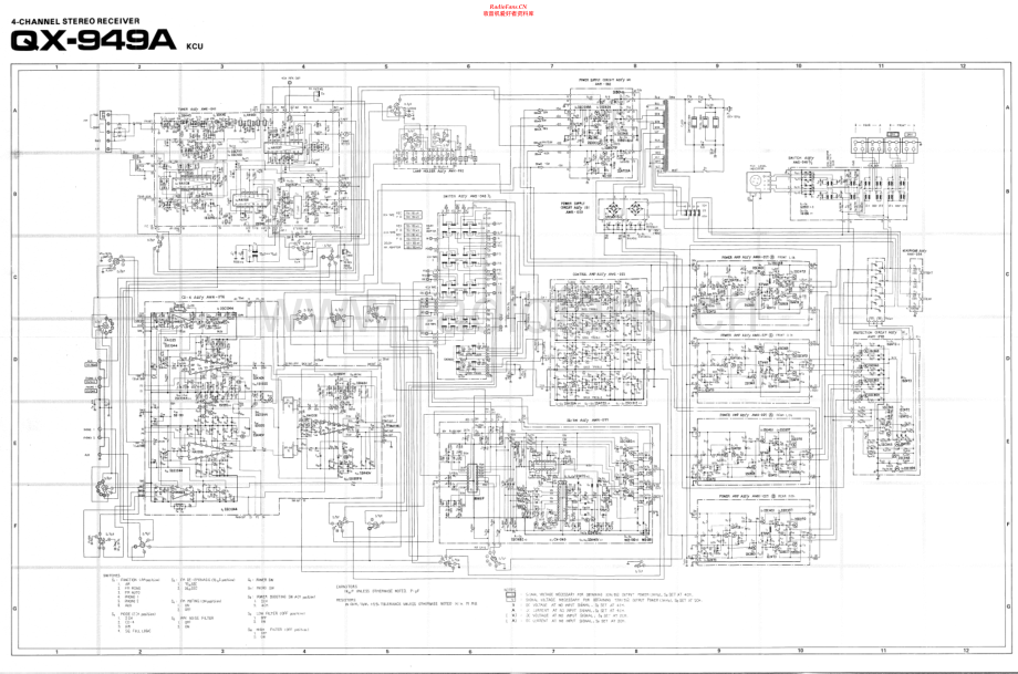 Pioneer-QX949A-rec-sch 维修电路原理图.pdf_第2页