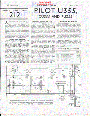 Pilot-RU355-rec-sm 维修电路原理图.pdf