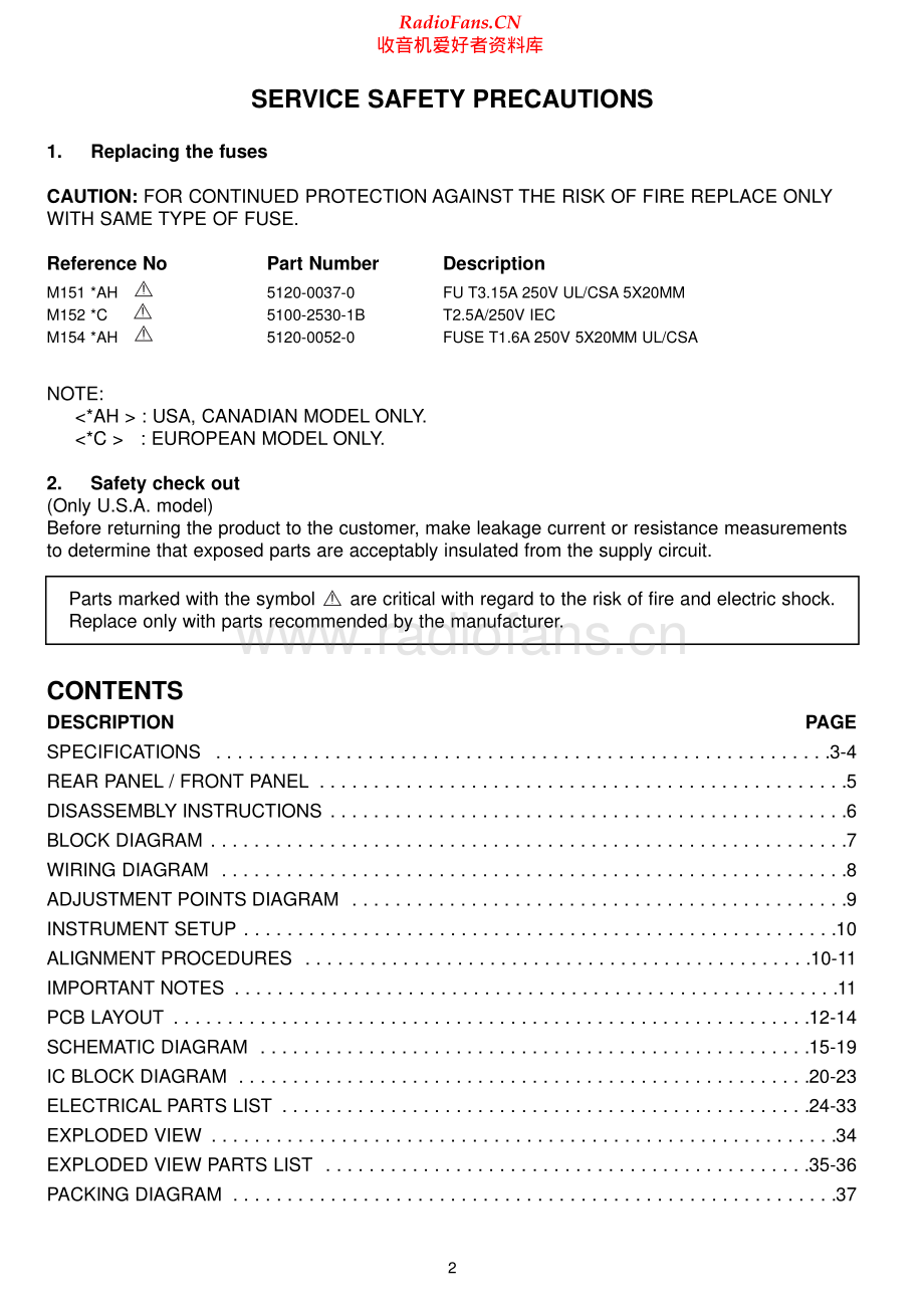 NAD-C730-rec-sm 维修电路原理图.pdf_第2页