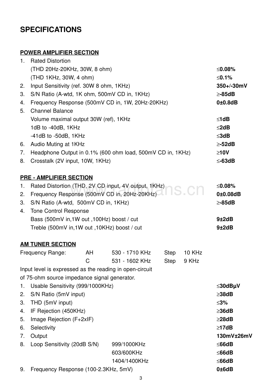 NAD-C730-rec-sm 维修电路原理图.pdf_第3页