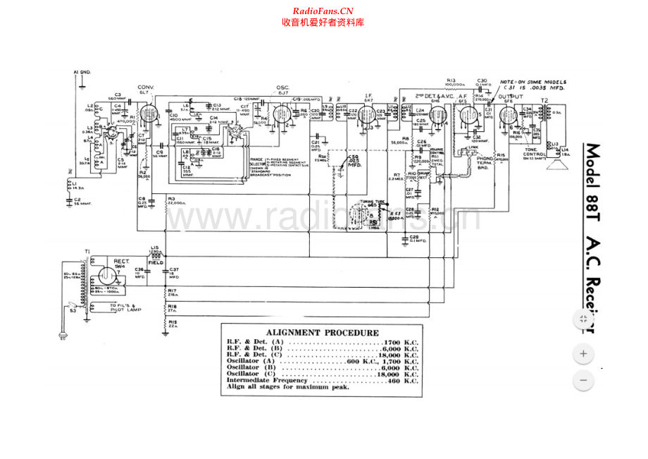 RCA-R88T-rec-sch 维修电路原理图.pdf_第1页