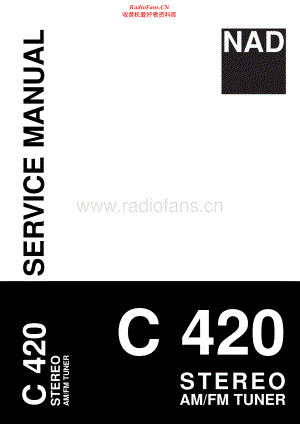 NAD-C420-tun-sm 维修电路原理图.pdf