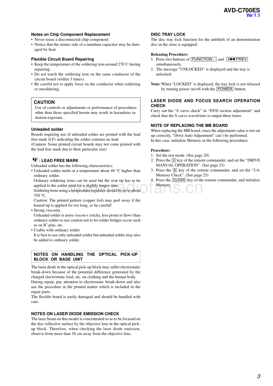 Sony-AVDC700ES-rec-sm 维修电路原理图.pdf_第3页