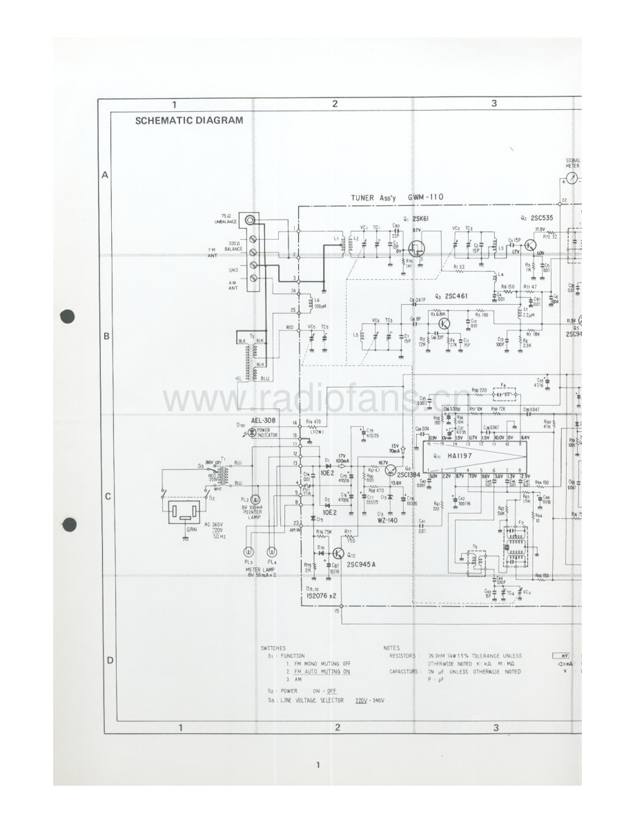 Pioneer-TX606-tun-sm 维修电路原理图.pdf_第3页