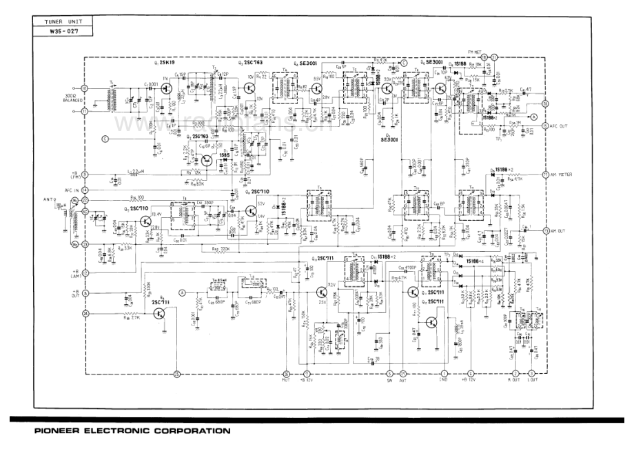 Pioneer-SX440-rec-sch 维修电路原理图.pdf_第3页