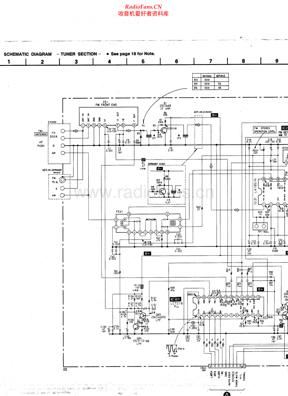 Sony-STRAV405-rec-sm 维修电路原理图.pdf_第1页