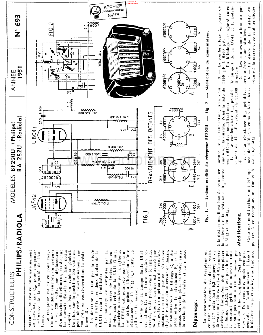 Philips-BF290U-rec-sch 维修电路原理图.pdf_第2页