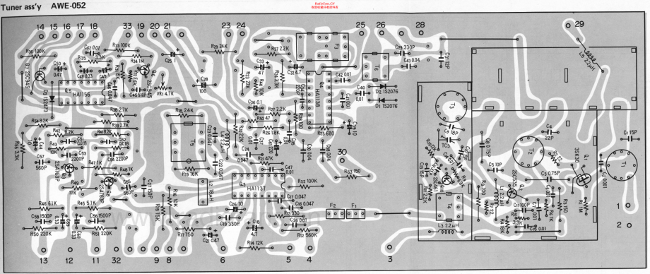 Pioneer-SX434-rec-pcb 维修电路原理图.pdf_第2页