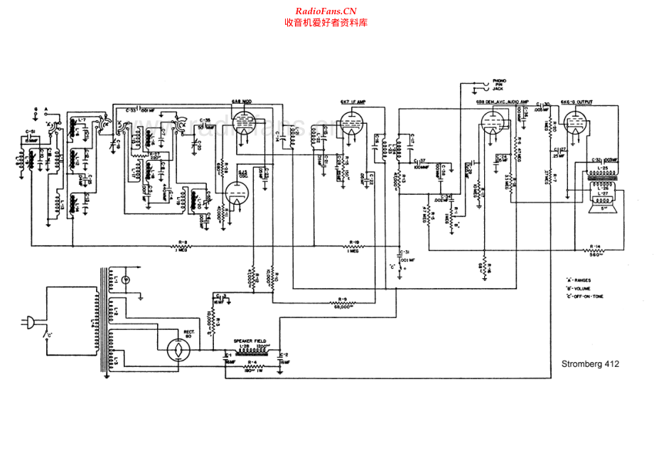 StrombergCarlson-412-rec-sch 维修电路原理图.pdf_第1页